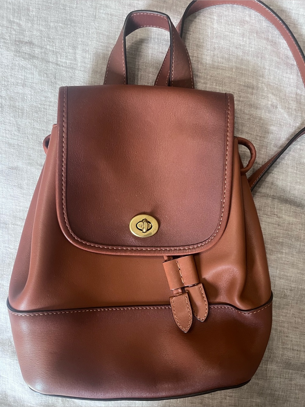 Coach Originals Turnlock Mini Backpack